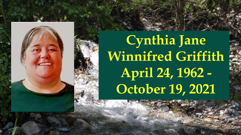 GRIFFITH, Cynthia Jane Winnifred